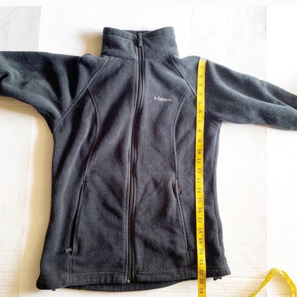 Black size small Columbia zip-up jacket - Picture 4 of 6